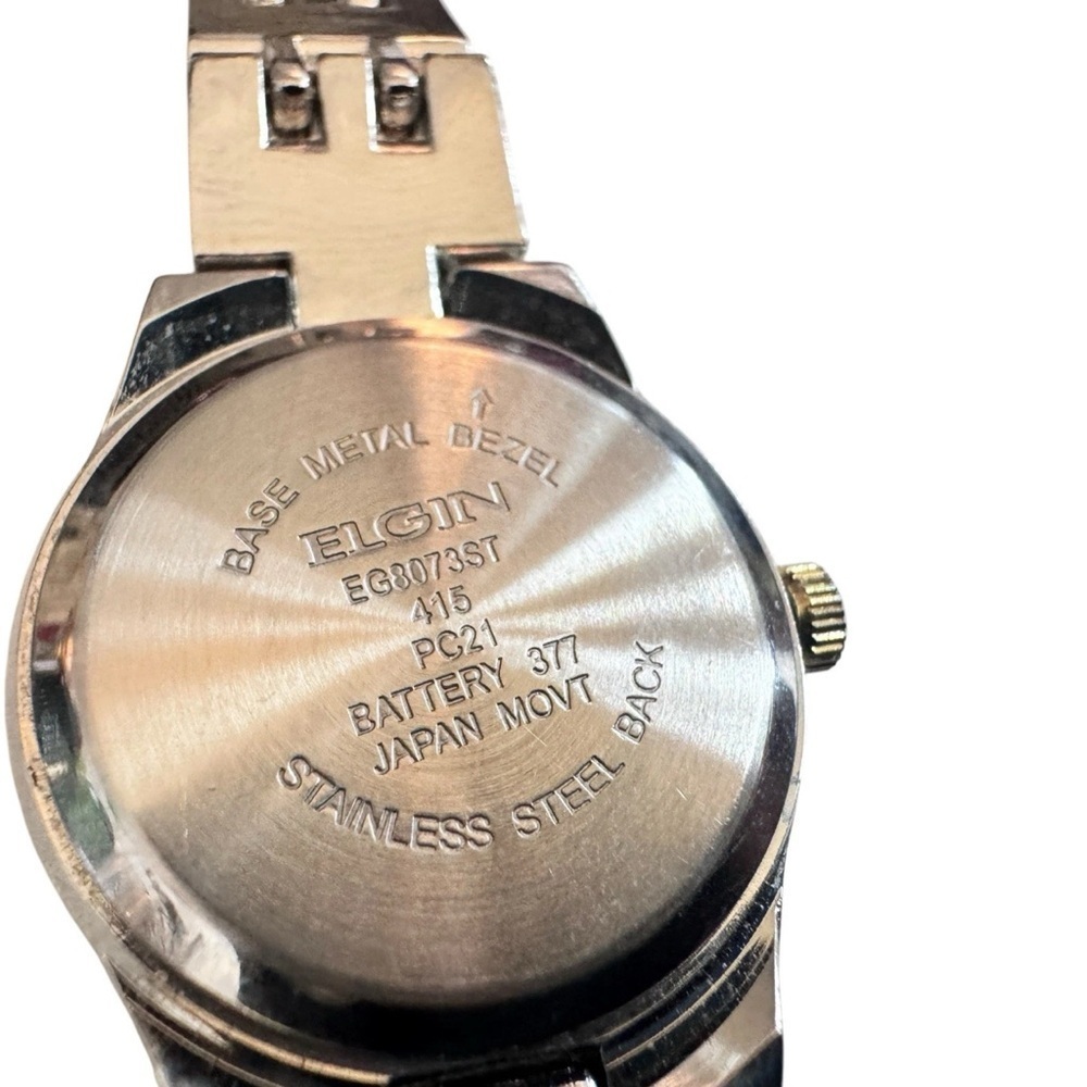 ELGIN Rhinestone Quartz Analog Watch (7.75”) - Picture 11 of 11